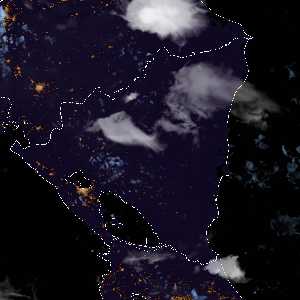 météo tropicale : Image satellite .
