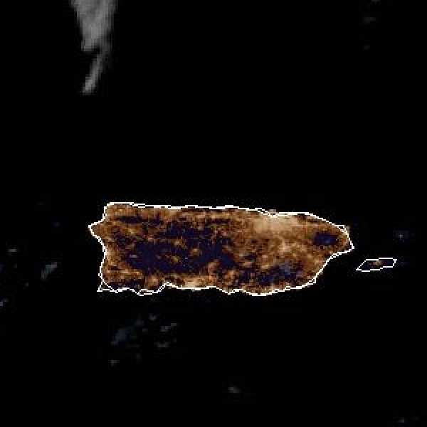 météo tropicale : Image satellite .