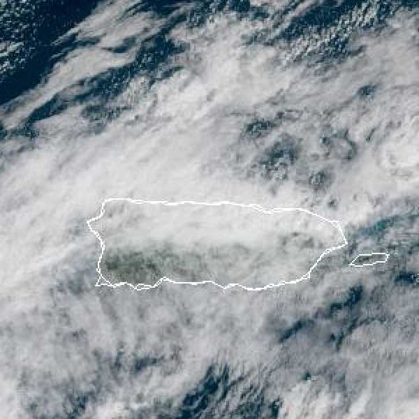météo tropicale : Image satellite .