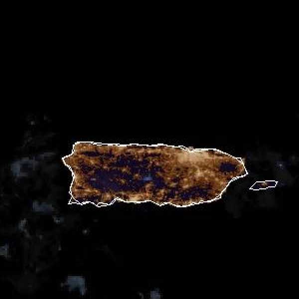 météo tropicale : Image satellite .