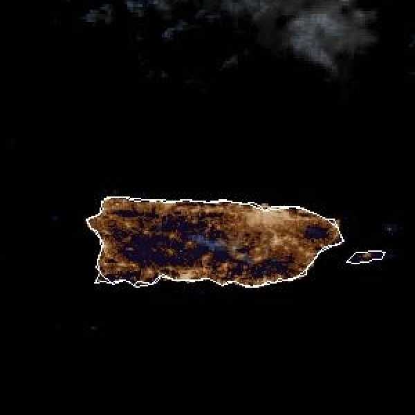 météo tropicale : Image satellite .