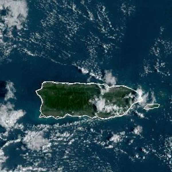 météo tropicale : Image satellite .