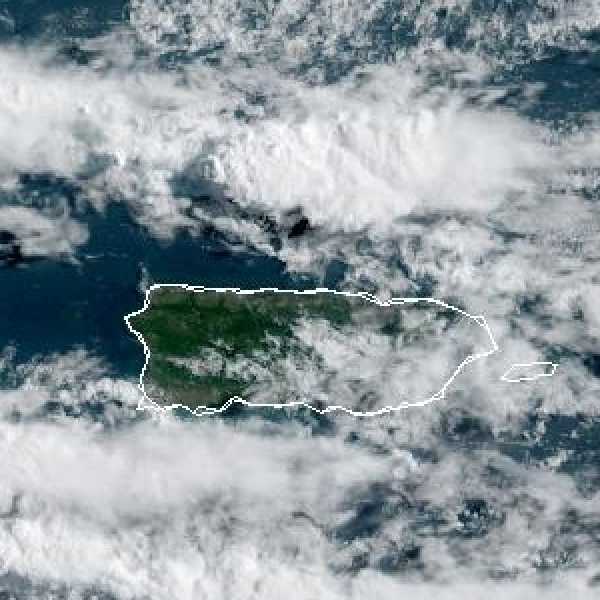 météo tropicale : Image satellite .