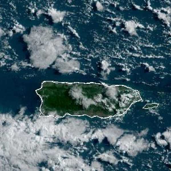 météo tropicale : Image satellite .