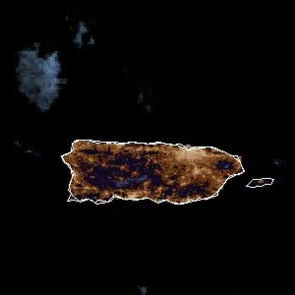 météo tropicale : Image satellite .