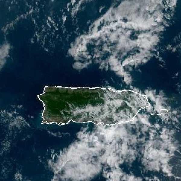 météo tropicale : Image satellite .