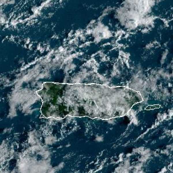 météo tropicale : Image satellite .