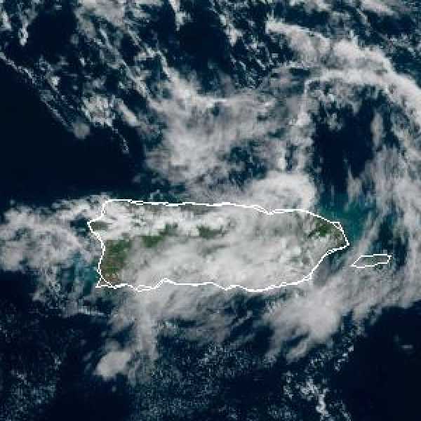 météo tropicale : Image satellite .