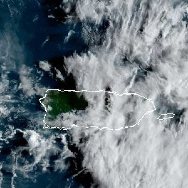météo tropicale : Image satellite .