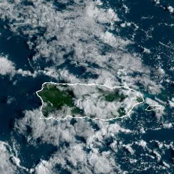 météo tropicale : Image satellite .