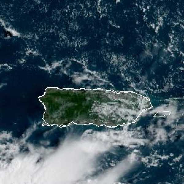 météo tropicale : Image satellite .