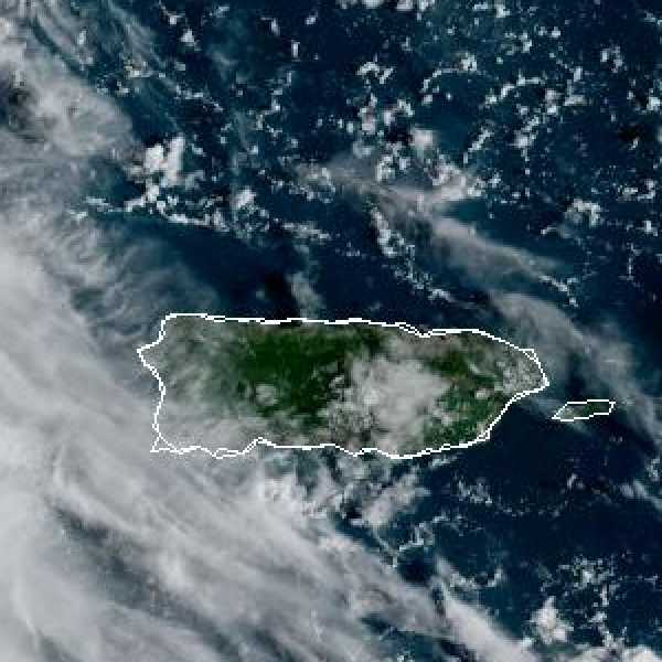 météo tropicale : Image satellite .
