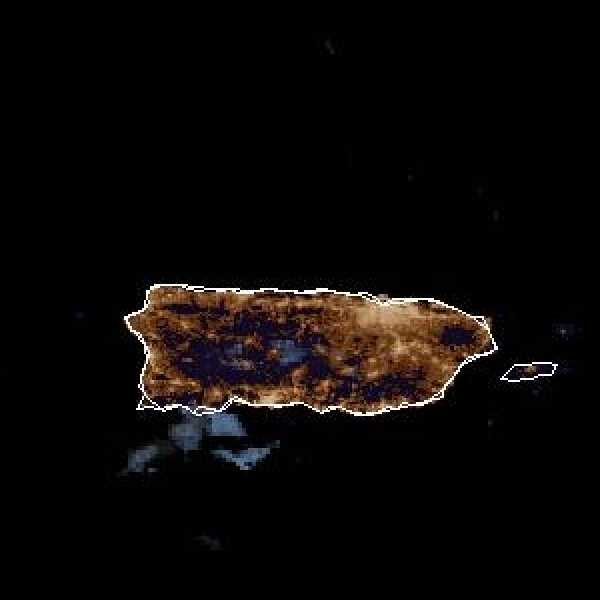 météo tropicale : Image satellite .