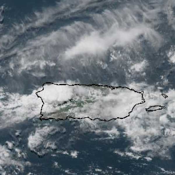 météo tropicale : Image satellite .