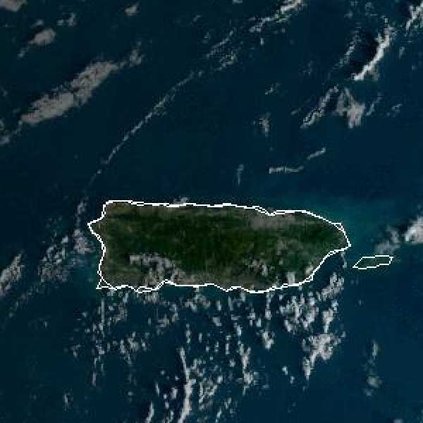 météo tropicale : Image satellite .