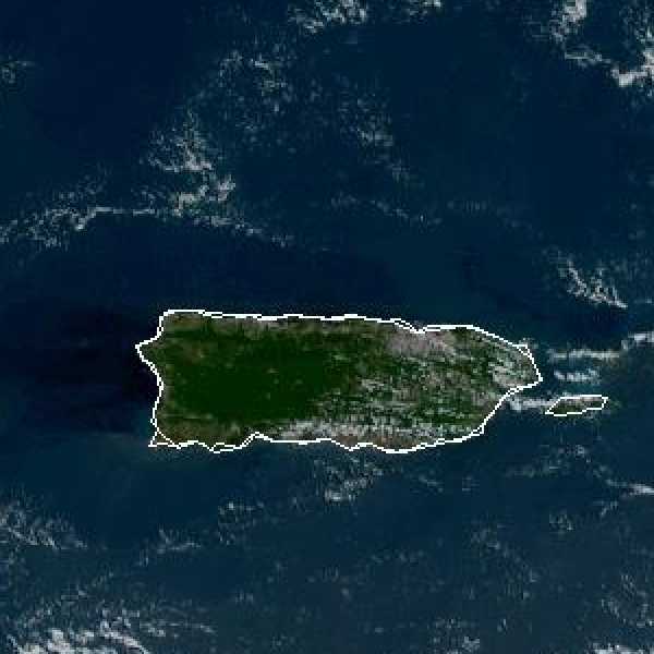 météo tropicale : Image satellite .