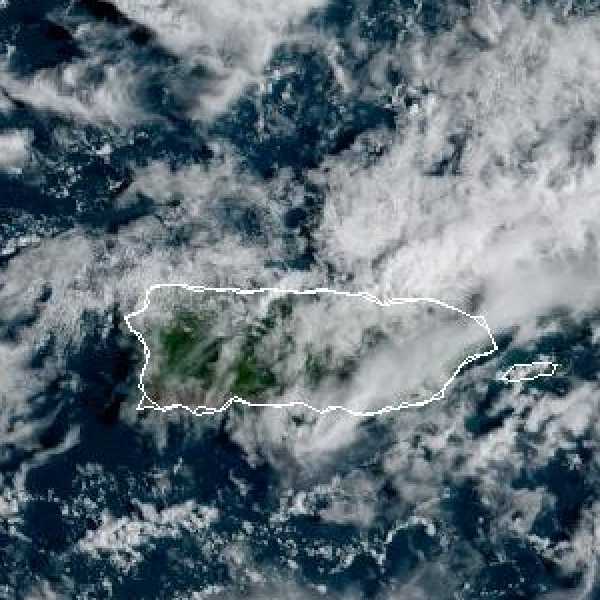 météo tropicale : Image satellite .