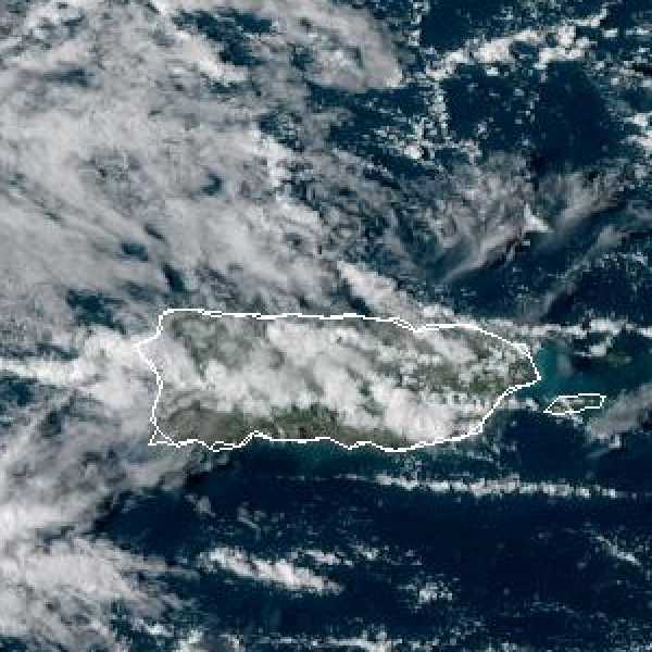 météo tropicale : Image satellite .