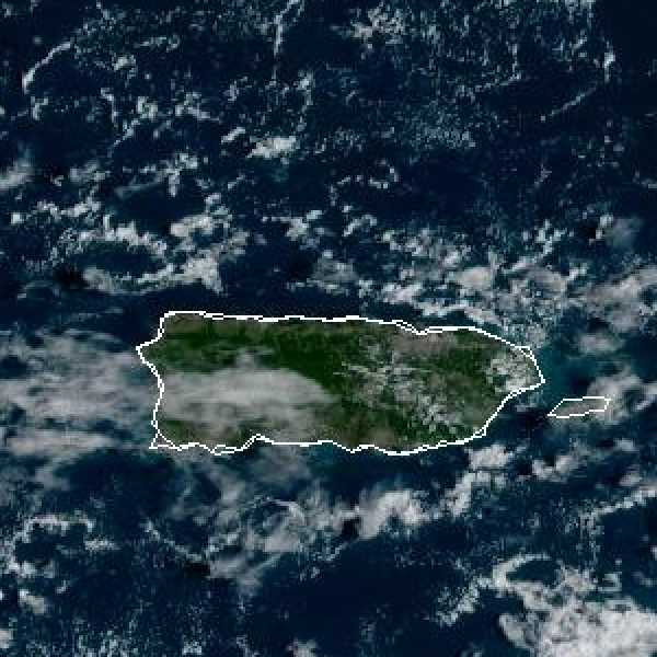 météo tropicale : Image satellite .