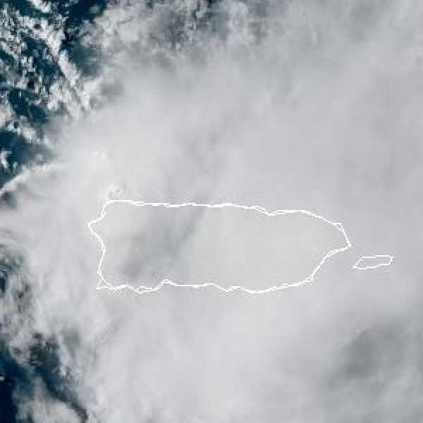 météo tropicale : Image satellite .