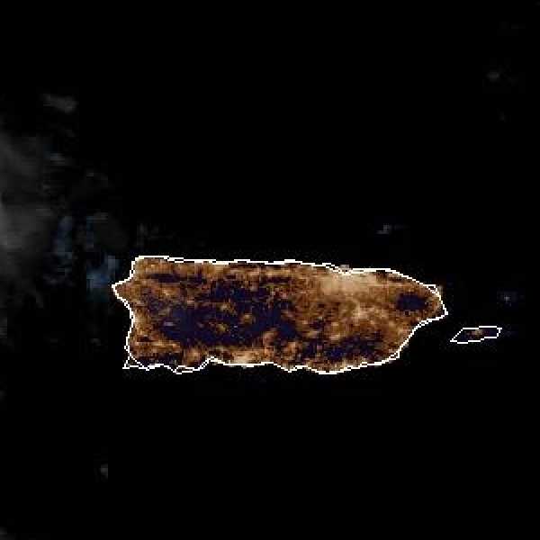 météo tropicale : Image satellite .