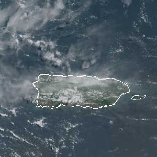 météo tropicale : Image satellite .