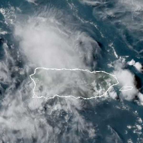 météo tropicale : Image satellite .
