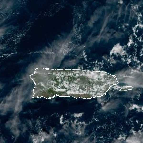 météo tropicale : Image satellite .