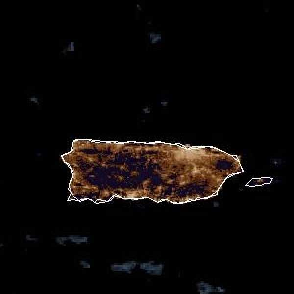 météo tropicale : Image satellite .