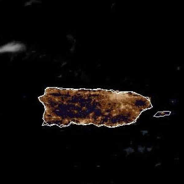 météo tropicale : Image satellite .