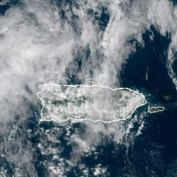 météo tropicale : Image satellite .