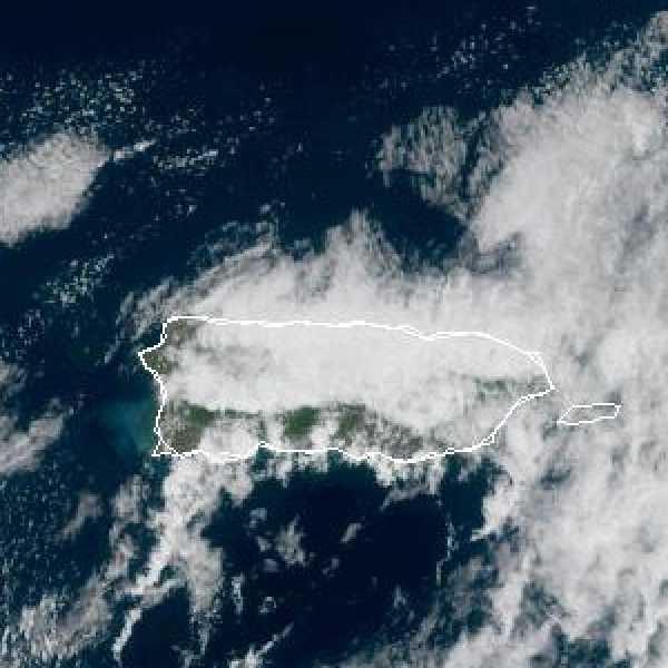 météo tropicale : Image satellite .