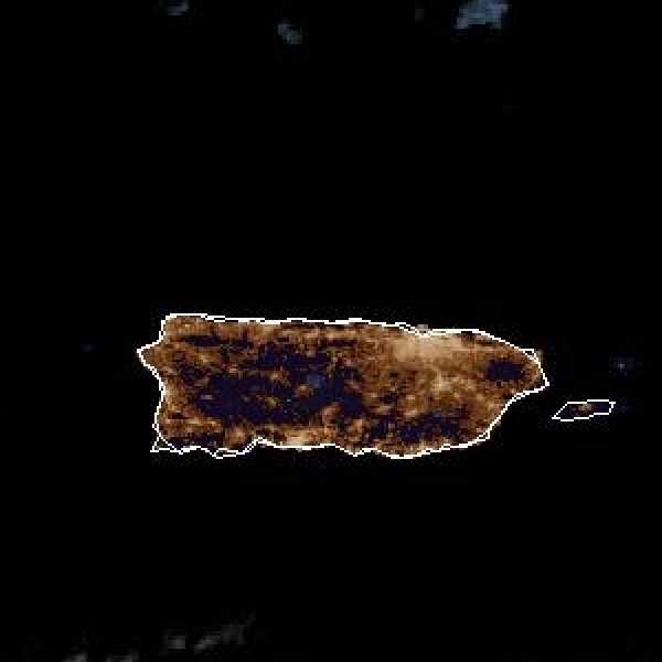 météo tropicale : Image satellite .