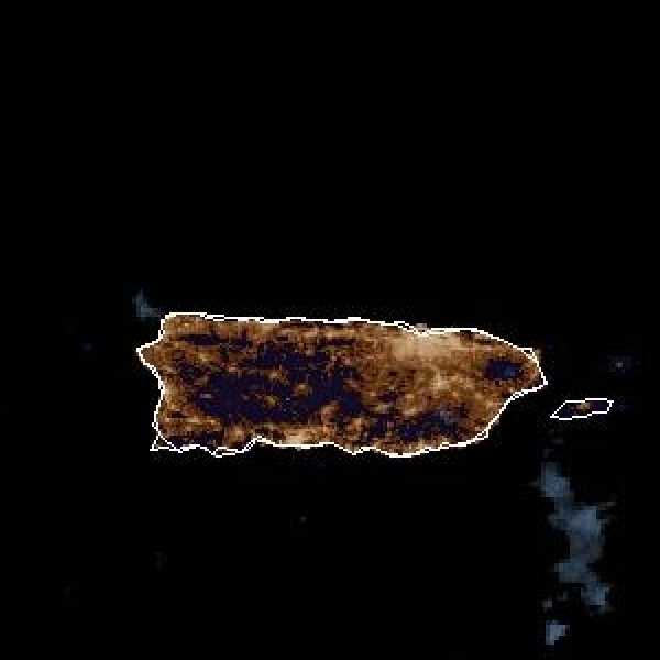 météo tropicale : Image satellite .