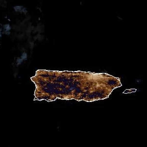 météo tropicale : Image satellite .