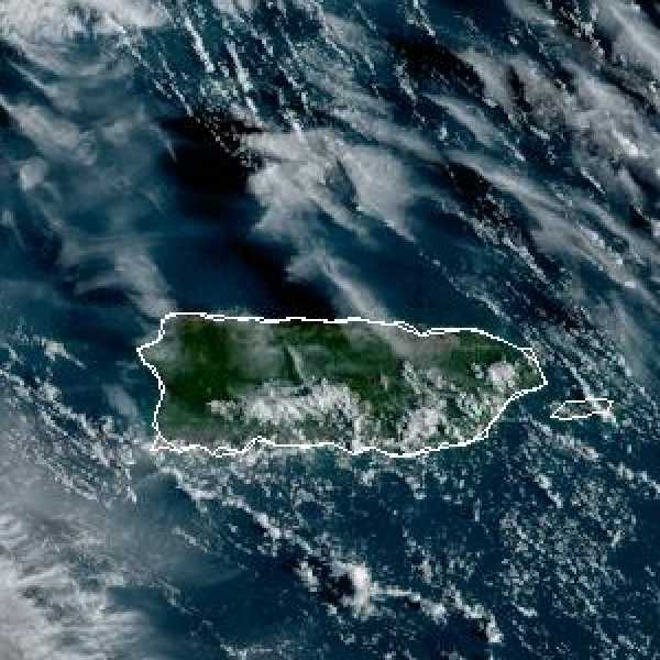 météo tropicale : Image satellite .