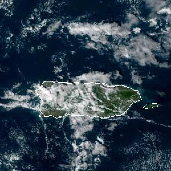 météo tropicale : Image satellite .