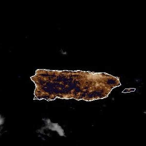 météo tropicale : Image satellite .