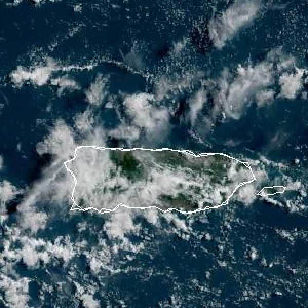 météo tropicale : Image satellite .