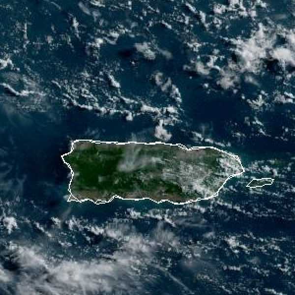 météo tropicale : Image satellite .