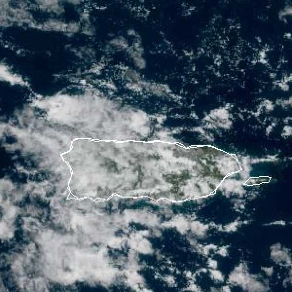 météo tropicale : Image satellite .