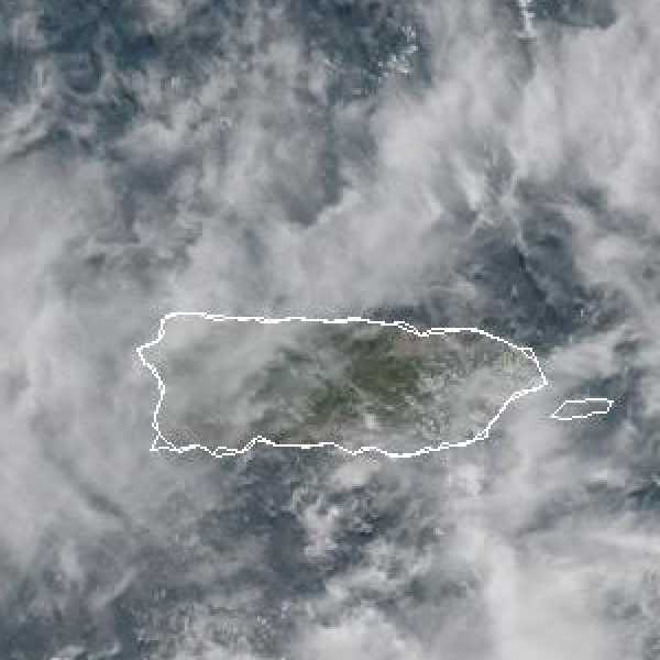 météo tropicale : Image satellite .
