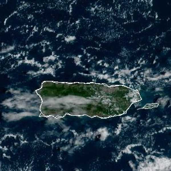 météo tropicale : Image satellite .