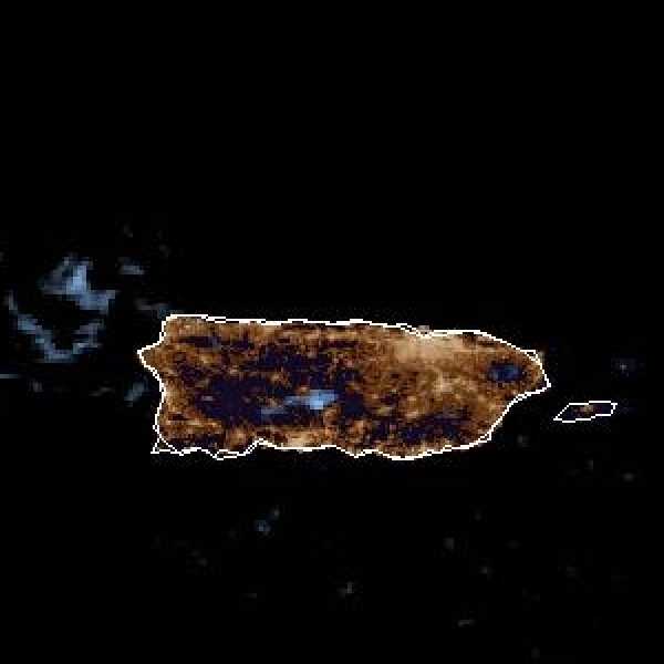 météo tropicale : Image satellite .