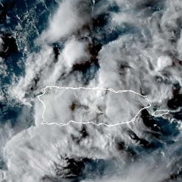 météo tropicale : Image satellite .
