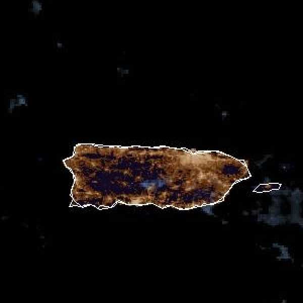 météo tropicale : Image satellite .