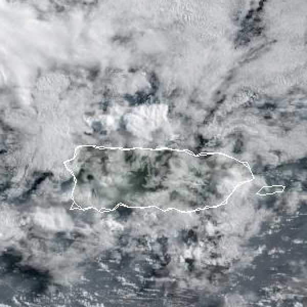 météo tropicale : Image satellite .