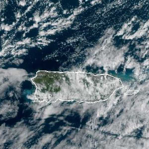 météo tropicale : Image satellite .