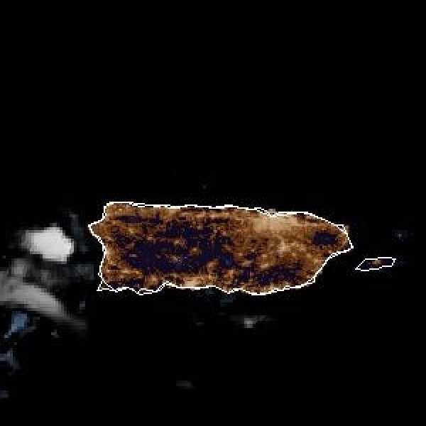 météo tropicale : Image satellite .