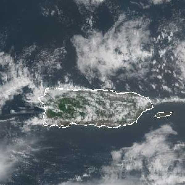 météo tropicale : Image satellite .